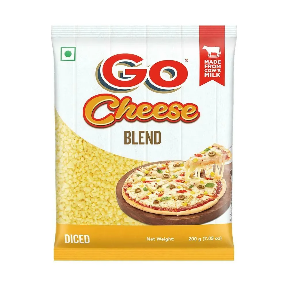 Go Mozzarella Cheese Blend 200 Gm