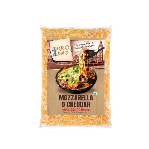 Rro Mozzarella & Cheddar Shredded Cheese