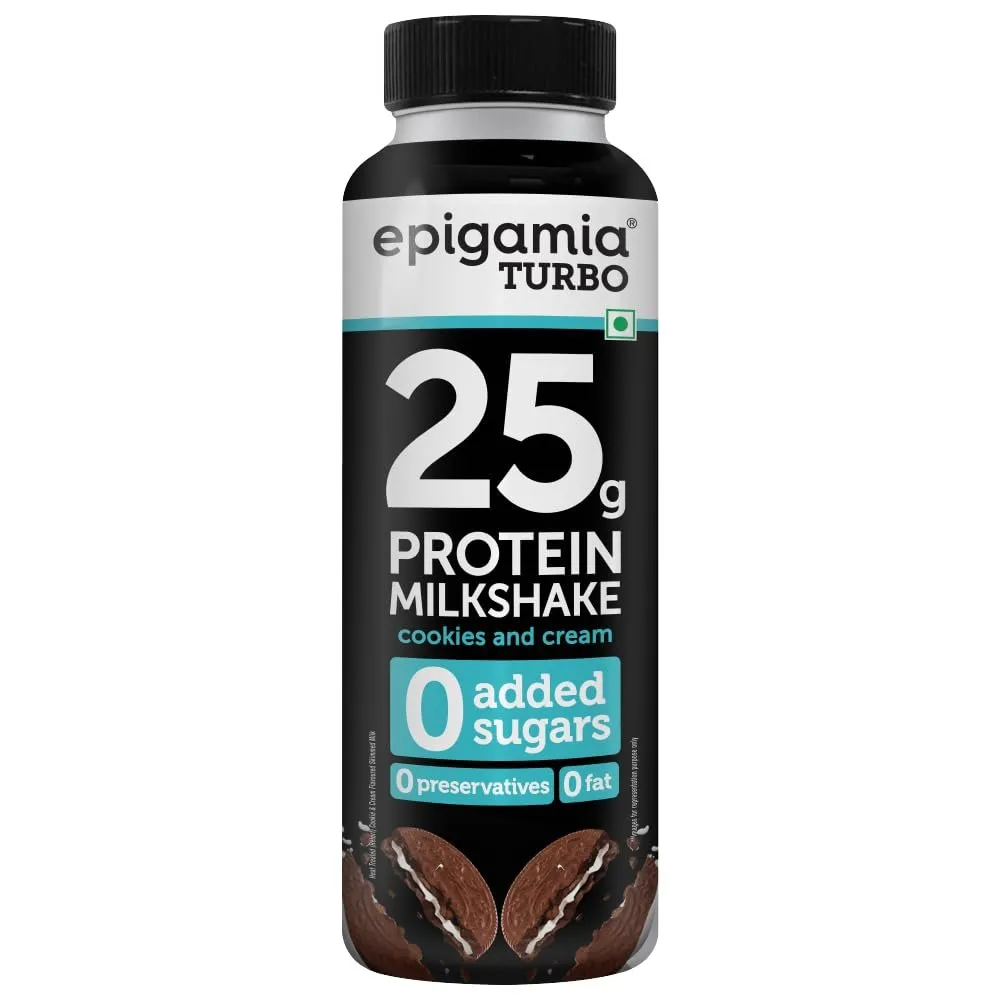 Epigamia Cookies&Cream Milkshake 250Ml