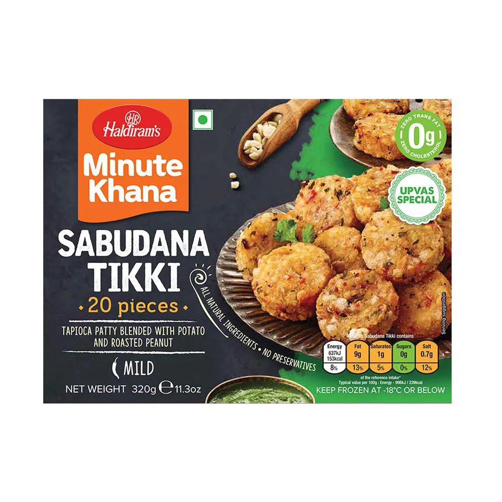 Haldirams Sabudana Tikka - 320 Gm