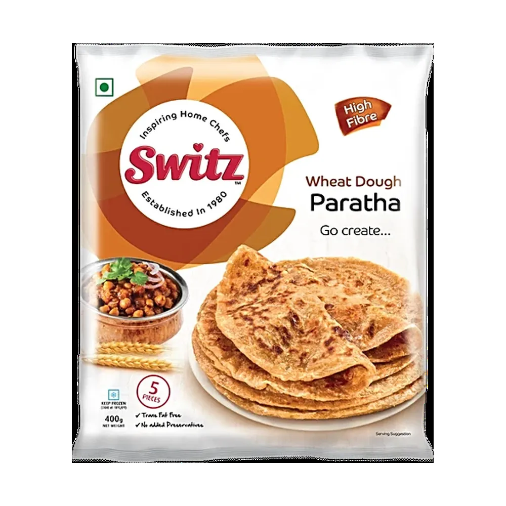 Switz  Wheat Dough Paratha (5Pcs) 400 Gm