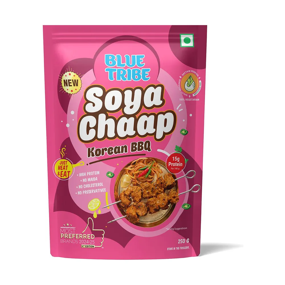 Blue Tribe Korean Soya Chaap 250G