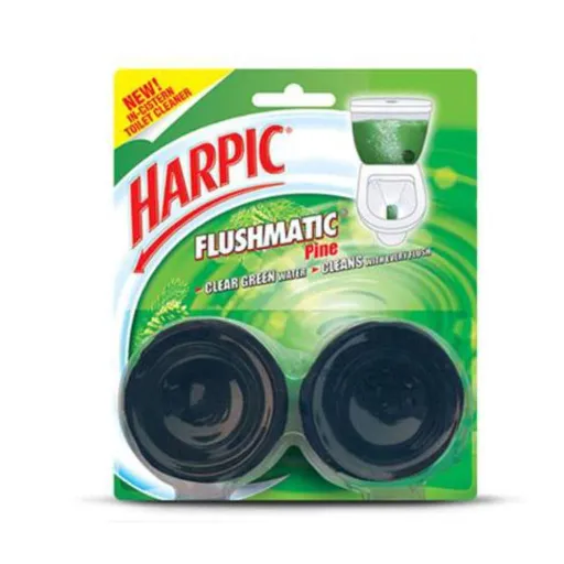 Harpic Cistern Block - Flushmatic Toilet In Twin Pine
