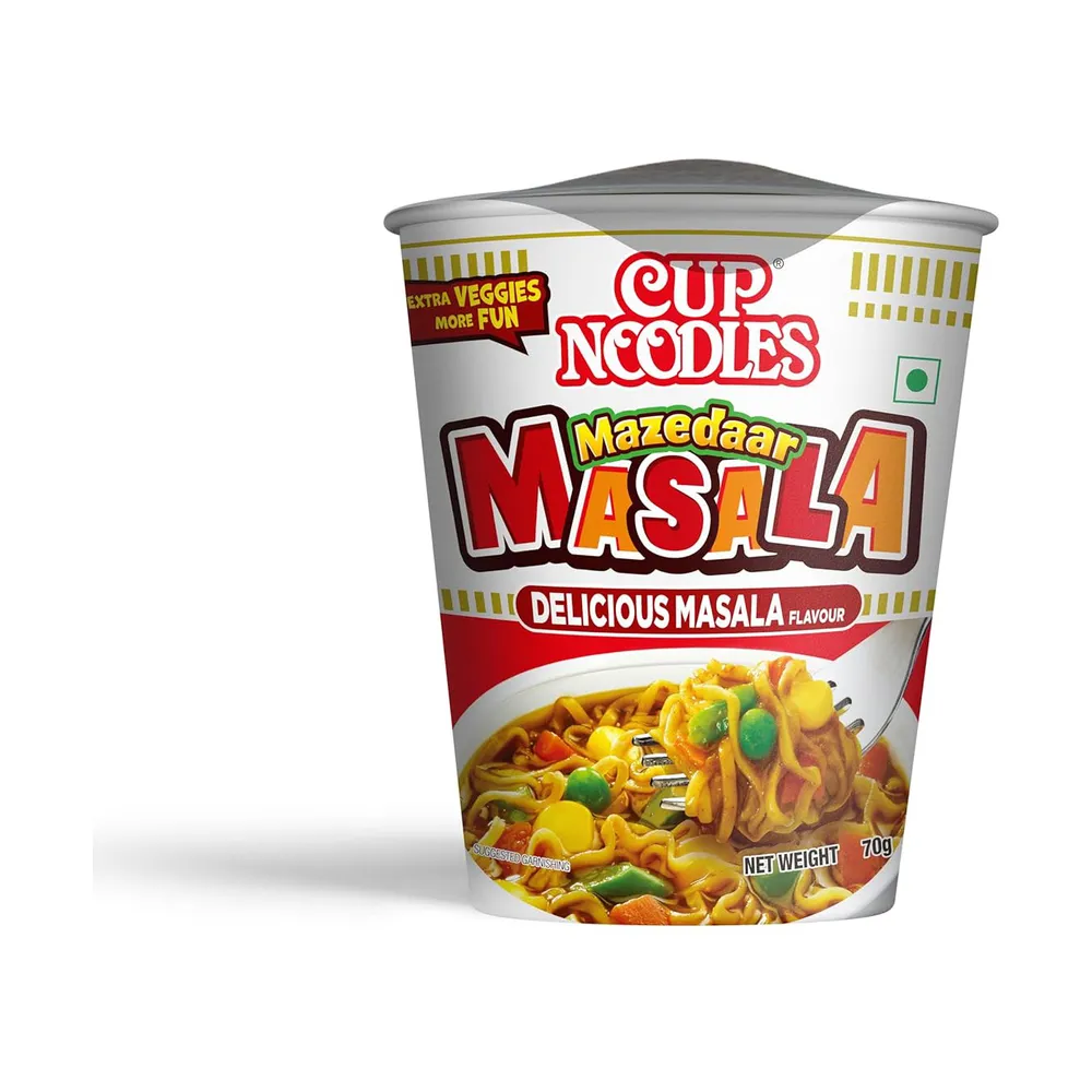 Top Ramen Cup Noodels Mazedar Masala
