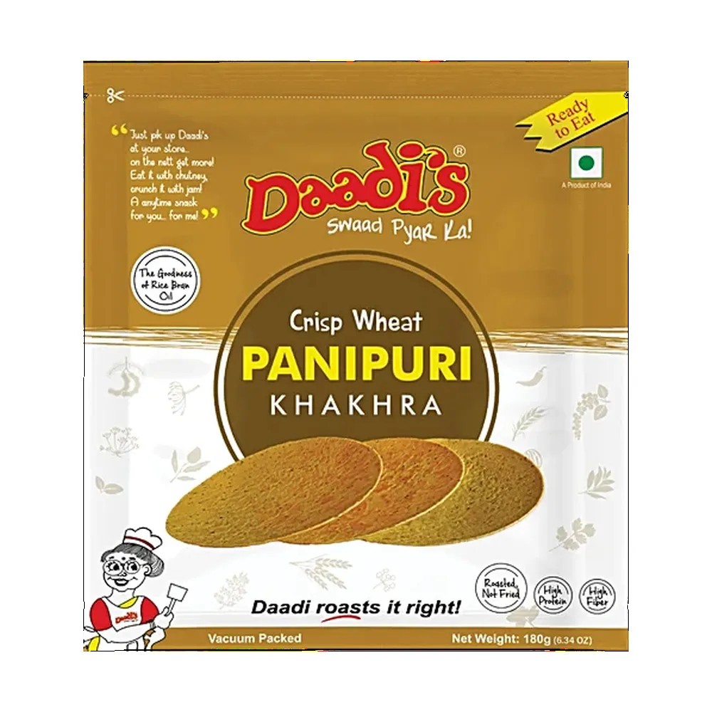 Daadis Pani Puri Khakhra