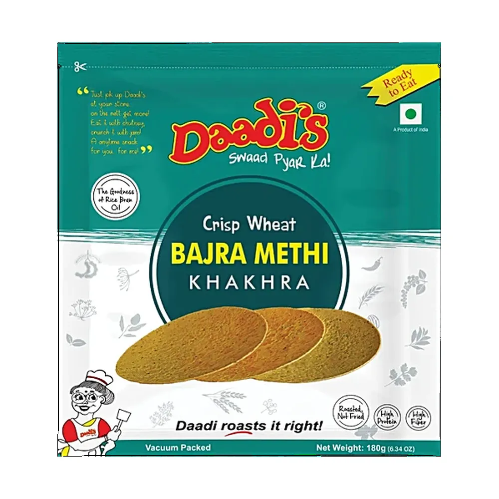 Daadis Bajra Methi Khakhra