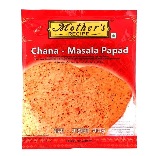 Mother'S Receipe Channa Masala Papad