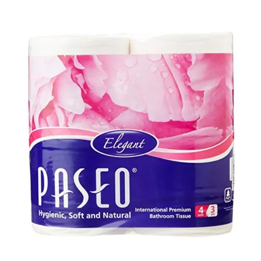 Paseo Elegant 3 Ply Toilet Tissue