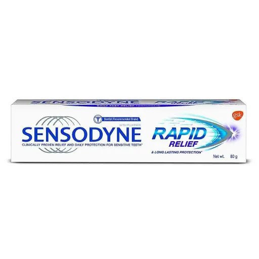 Sensodyne Sensitive Toothpaste Rapid Relief 80gm