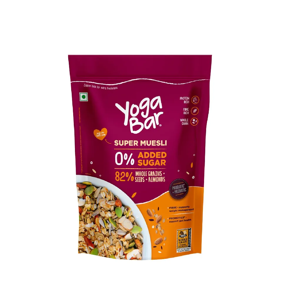 Yogabar No Added Sugar Muesli 400g