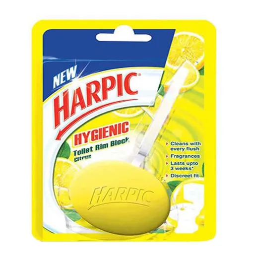 Harpic Hygienic Toilet Rim Block - Citrus