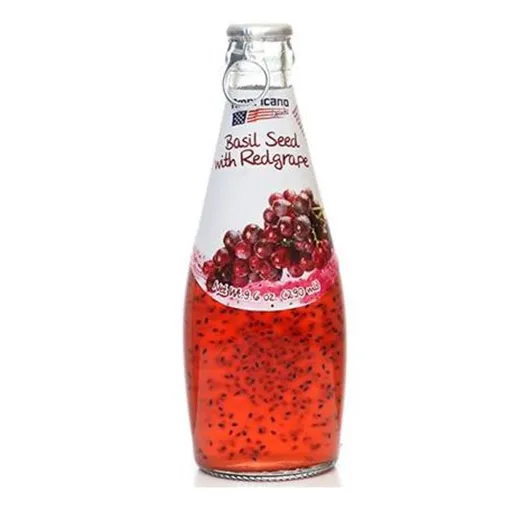Americana Basil Seed Drinks Pomegranate 290 Ml