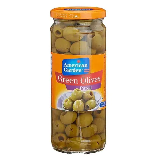 American Garden Green Olives Pitted