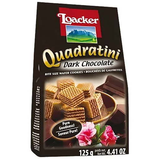 Loacker Quadratini Dark Chocolate