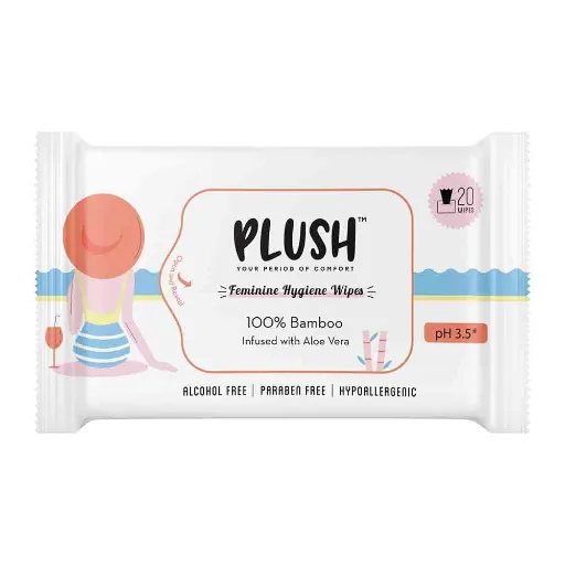 Plush Natural Intimate Wipes