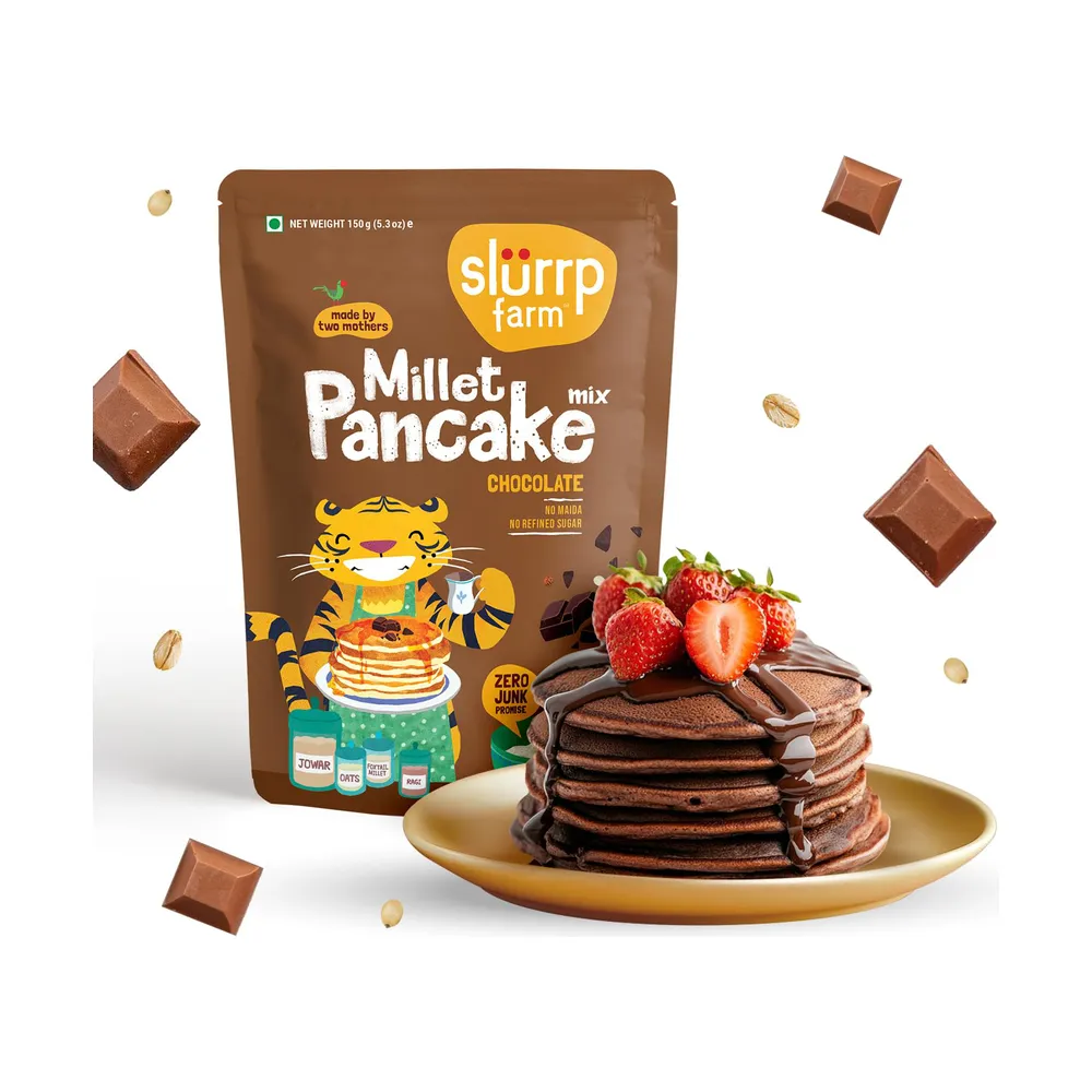 Slurrp Farm Millet Pancake Mix Chocolate & Supergrains