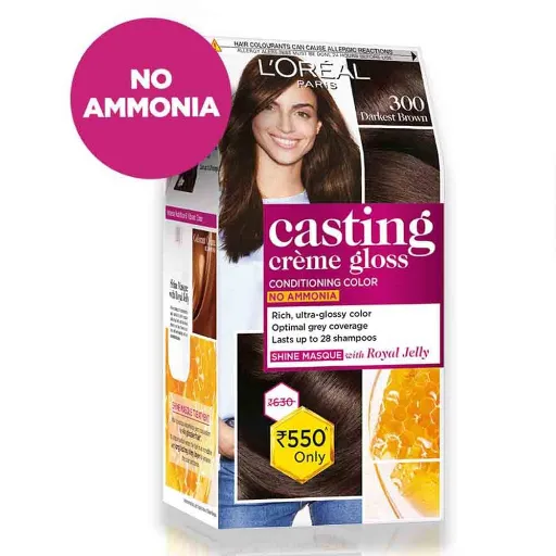 Loreal Casting Cream Gloss 300 Darkest Brown
