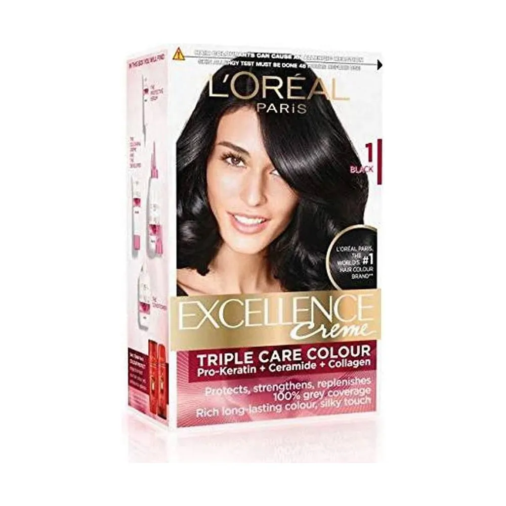 Loreal Excellence Shade 1 Black