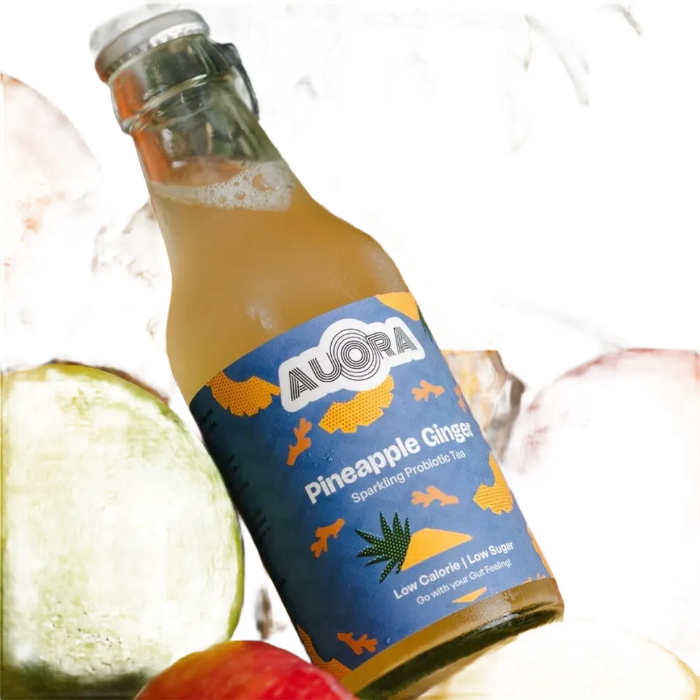Auora Kombucha - Pineapple Ginger - 200M
