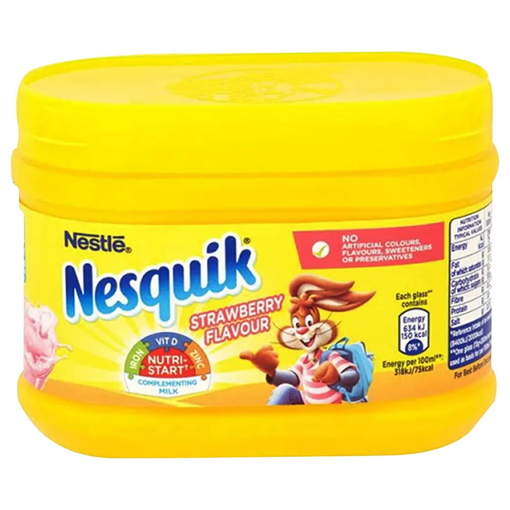 Nestle Nesquik Strawberry Flavour 300Gm