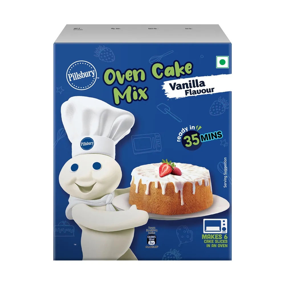 Pillsbury Vanilla Cake Mix 225Gms