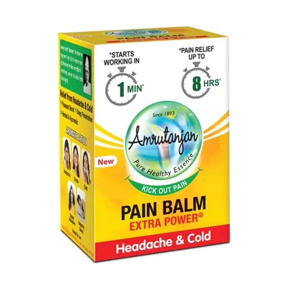 Amrutanjan Pain Balm Extra Power 8 Ml