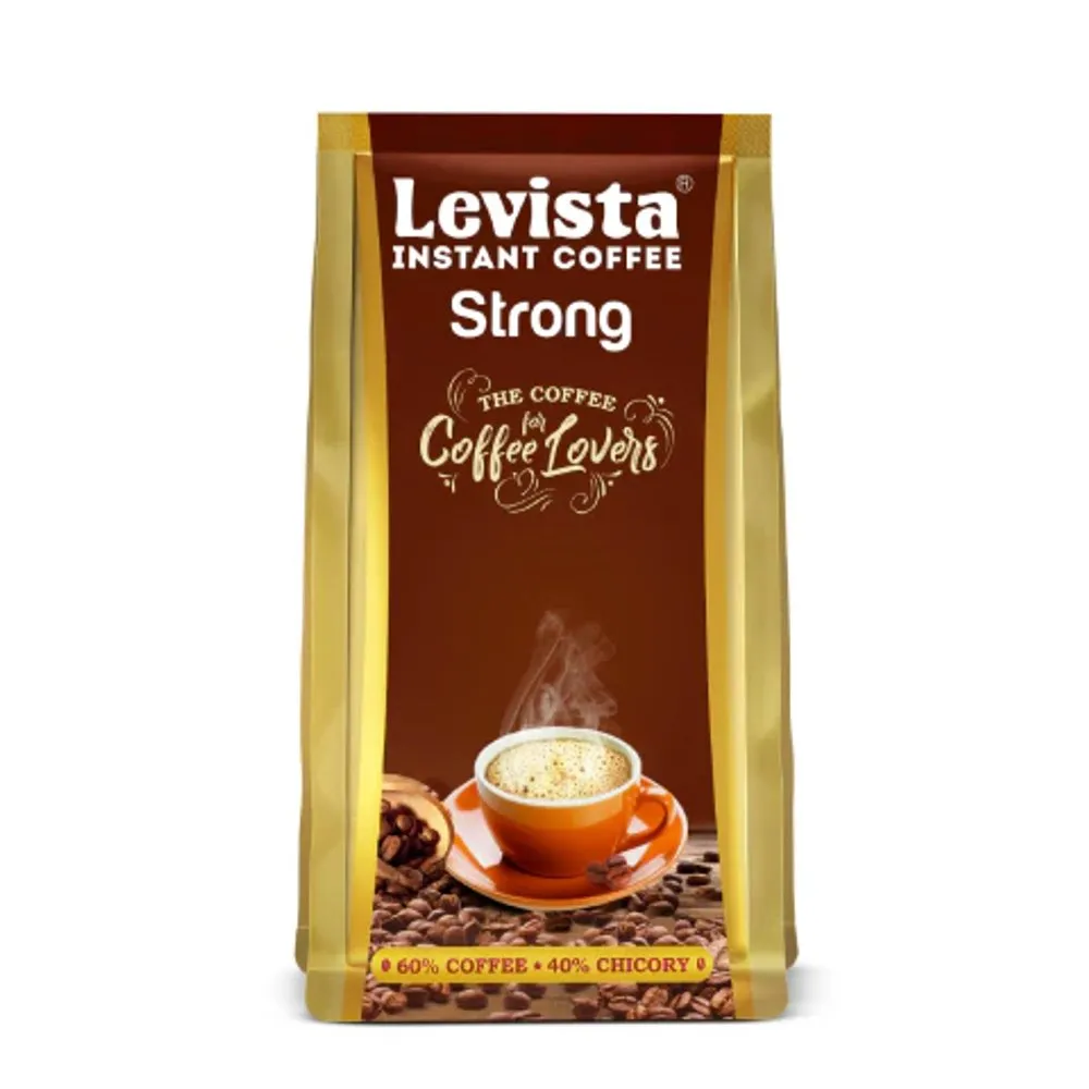 Levista Strong Coffee 100Gm Pouch 100Pouch