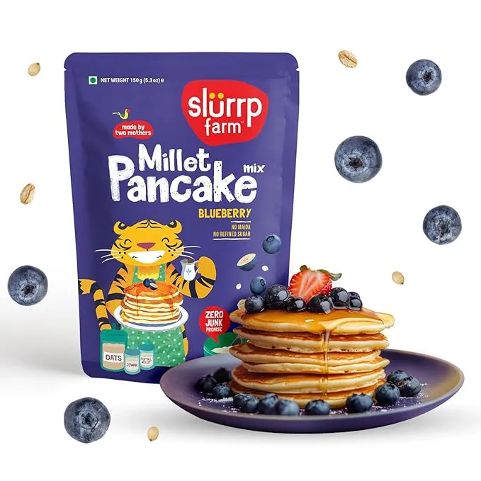 Sl Farm Miletpcak &Wafle Mix Blubery
