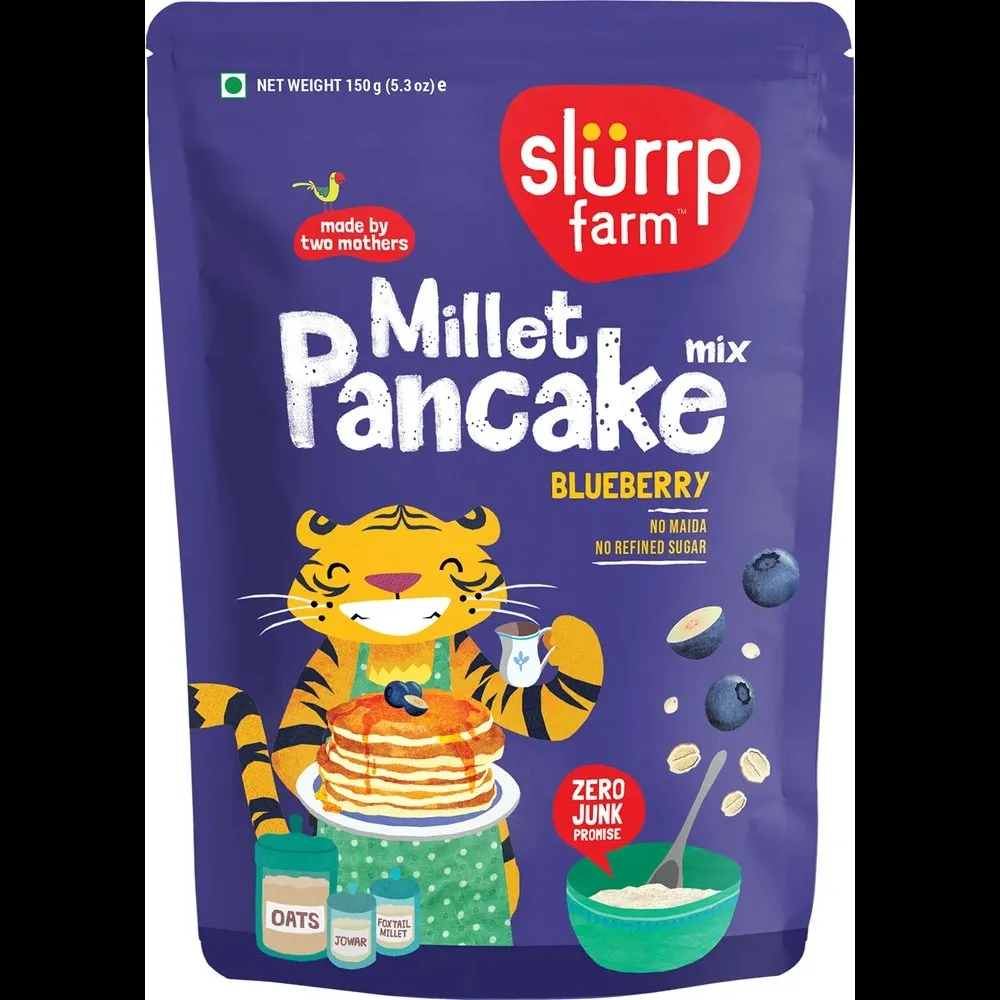 Sl Farm Miletpcak &Wafle Mix Blubery