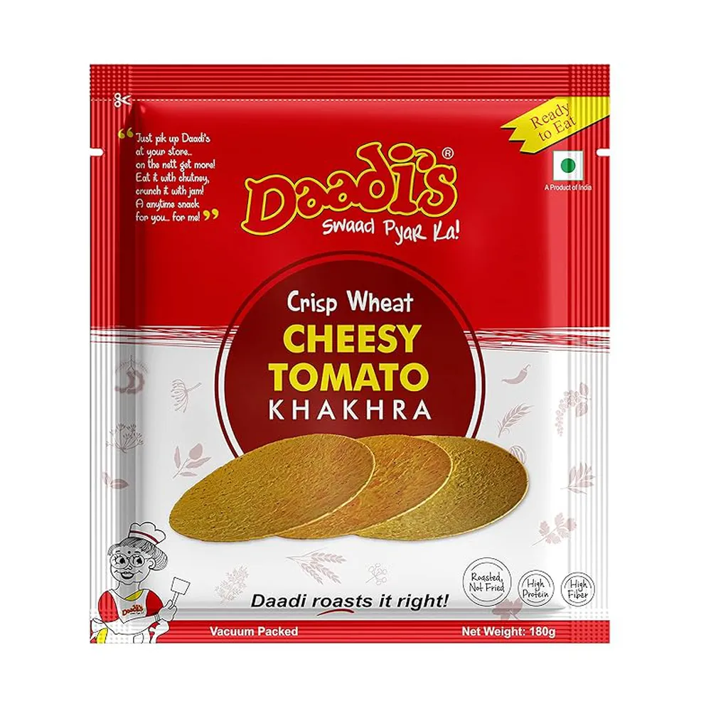 Daadi'S Cheesy Tomato Khakhra