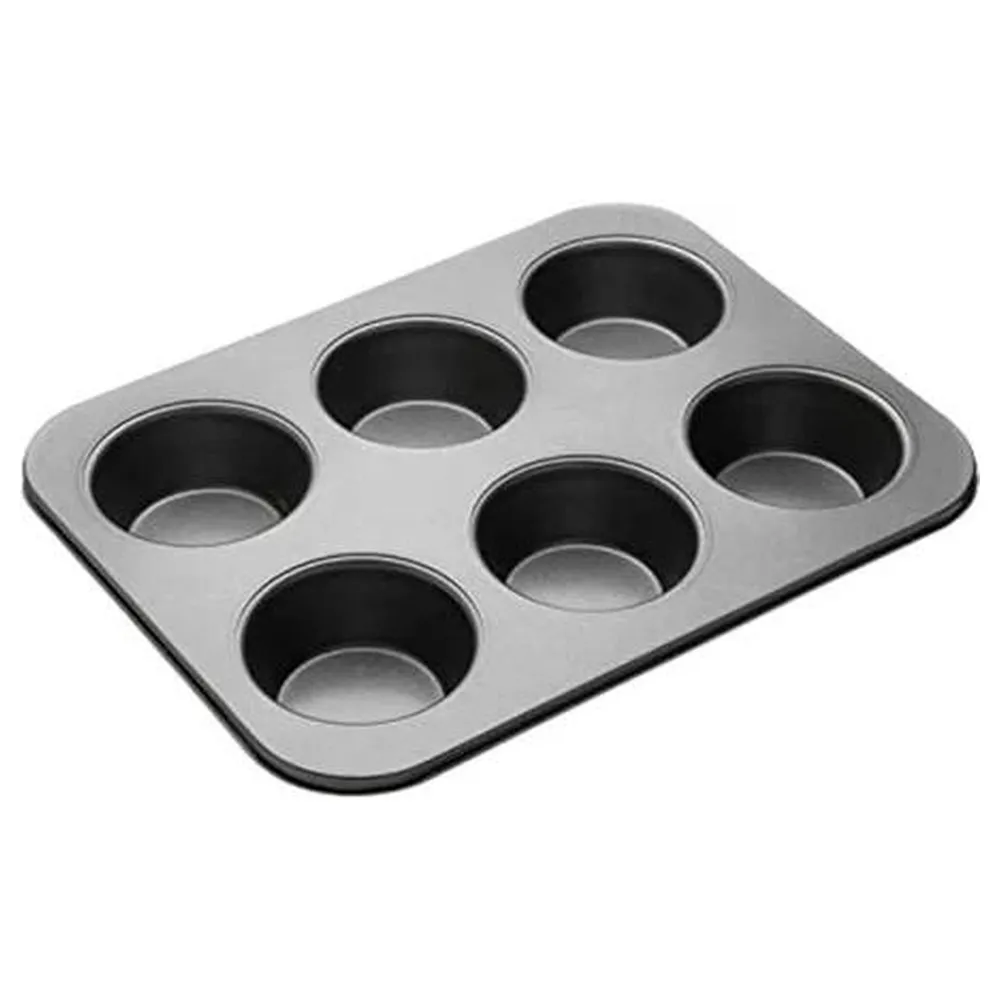 Zenker 6 Pcs Muffinpan Carbon Stl Nscoating Dia