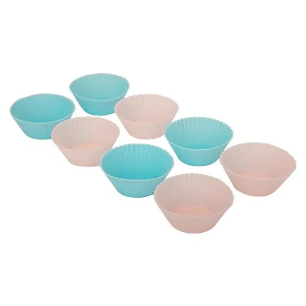 Zenker 8 Pcs Muffin Tin 5X2Cm Silicone