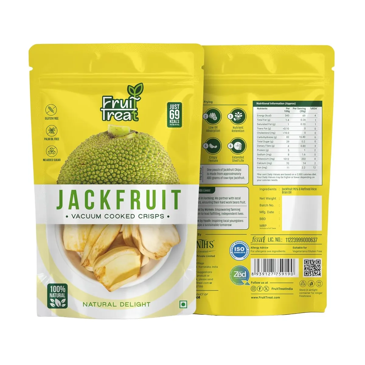 Fruit Treat Jack Fruit Treat 50Gm