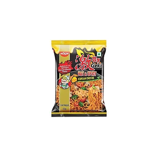 Nissin Geki Hot & Spicy Cheese Veg