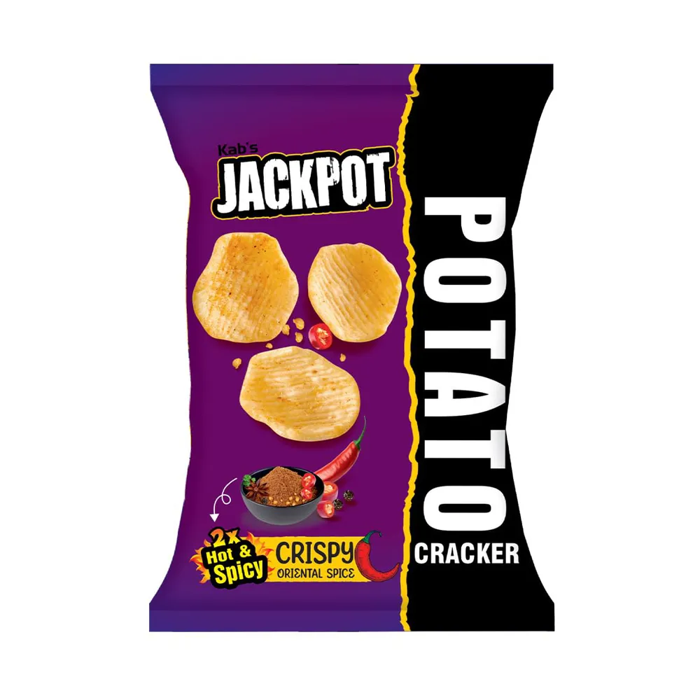 Kab'S Jackpot Potato Cracker 60G