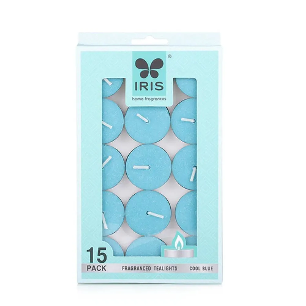 Iris Fragrance T-Light Cool Blue