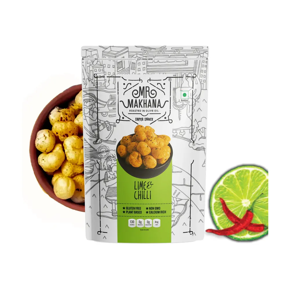  Mr Makhana Lime Chilli 55Gm