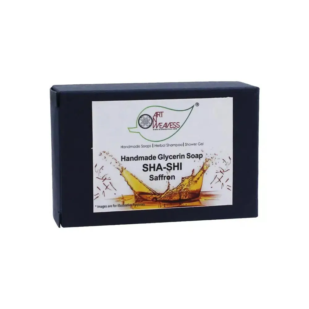 Anw Sha Shi Saffron Soap Glycerin 100G