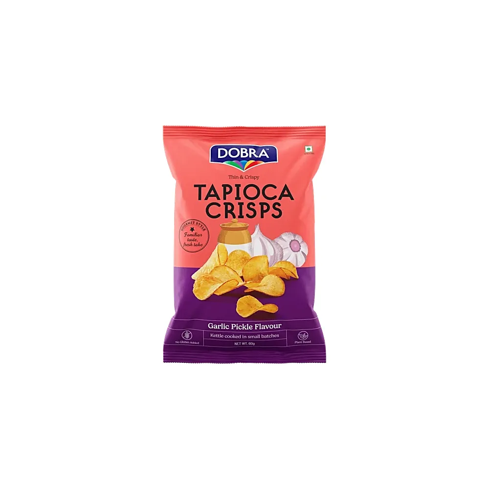 Dobra Tapioca Chips Garlic Pickle 60G