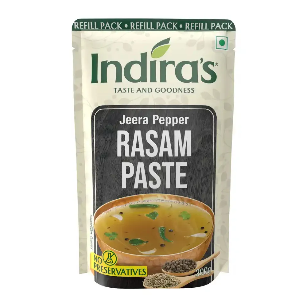 Indira'S Jeera Pepper Rasam Paste 200G