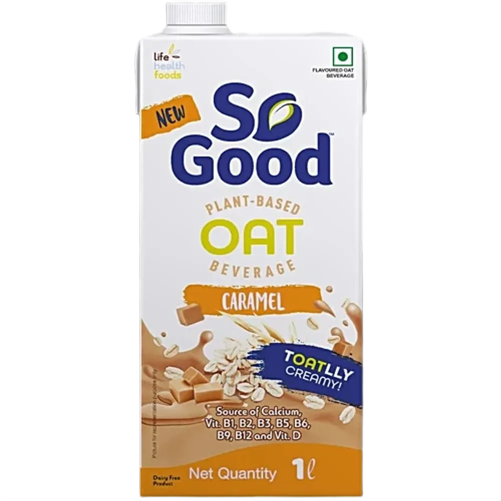 So Good Oat Beverage Caramel 1 Ltr