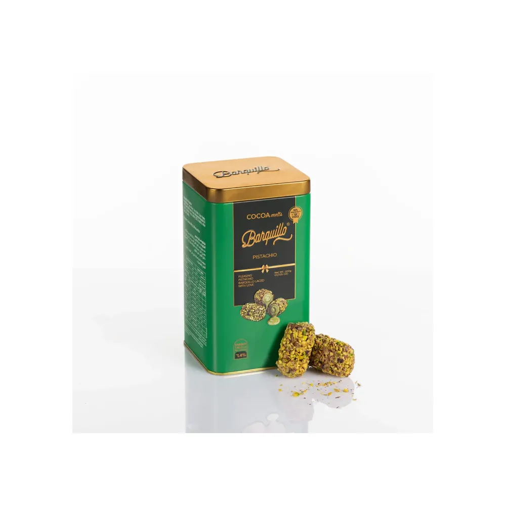 Barquillo Pistachio 200Gm Tin