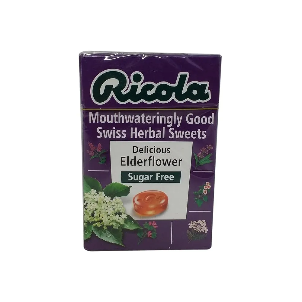 Ricola Delicious Elderflower Sugar 45Gm