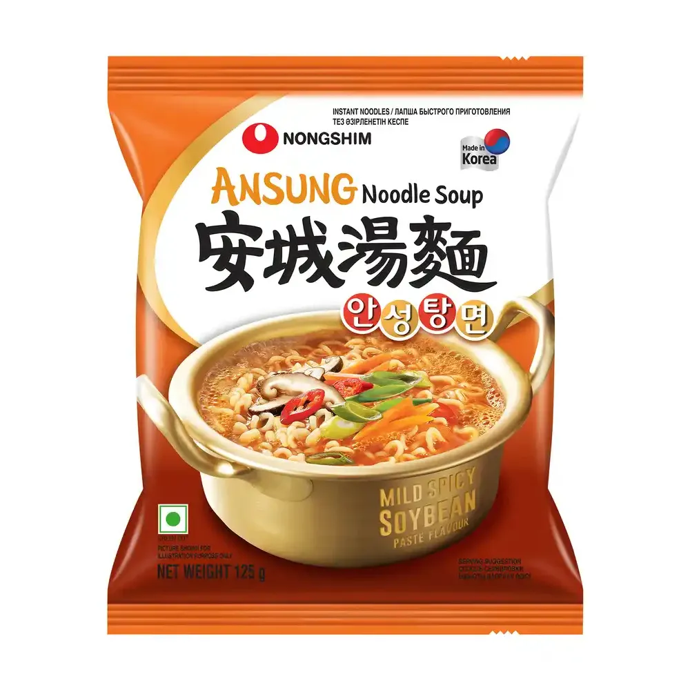 Nongshim Ansung Instant Noodle Soup 125G