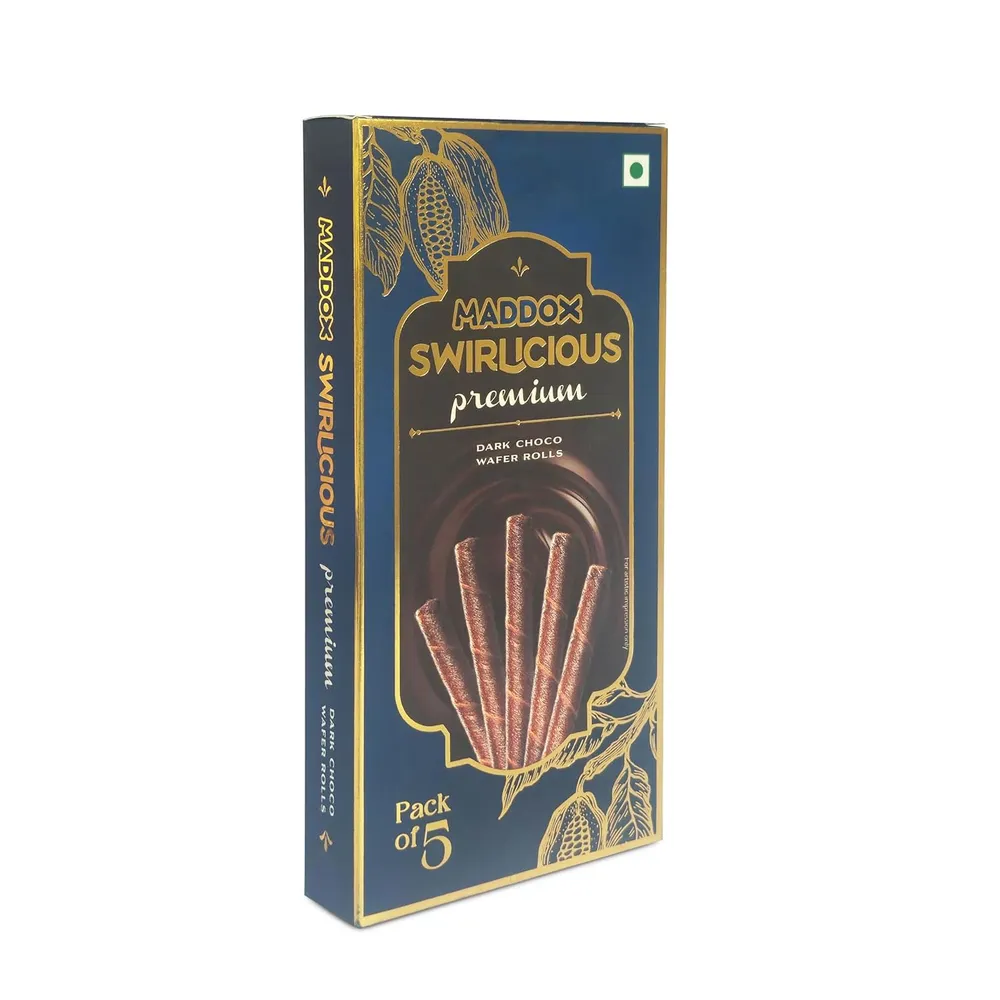 Maddox Dark Chocolate Wafer Roll 62.5G