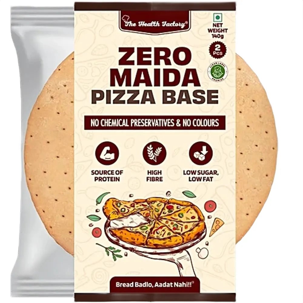 The Health Factory Zero Maida Pizza Base 140G