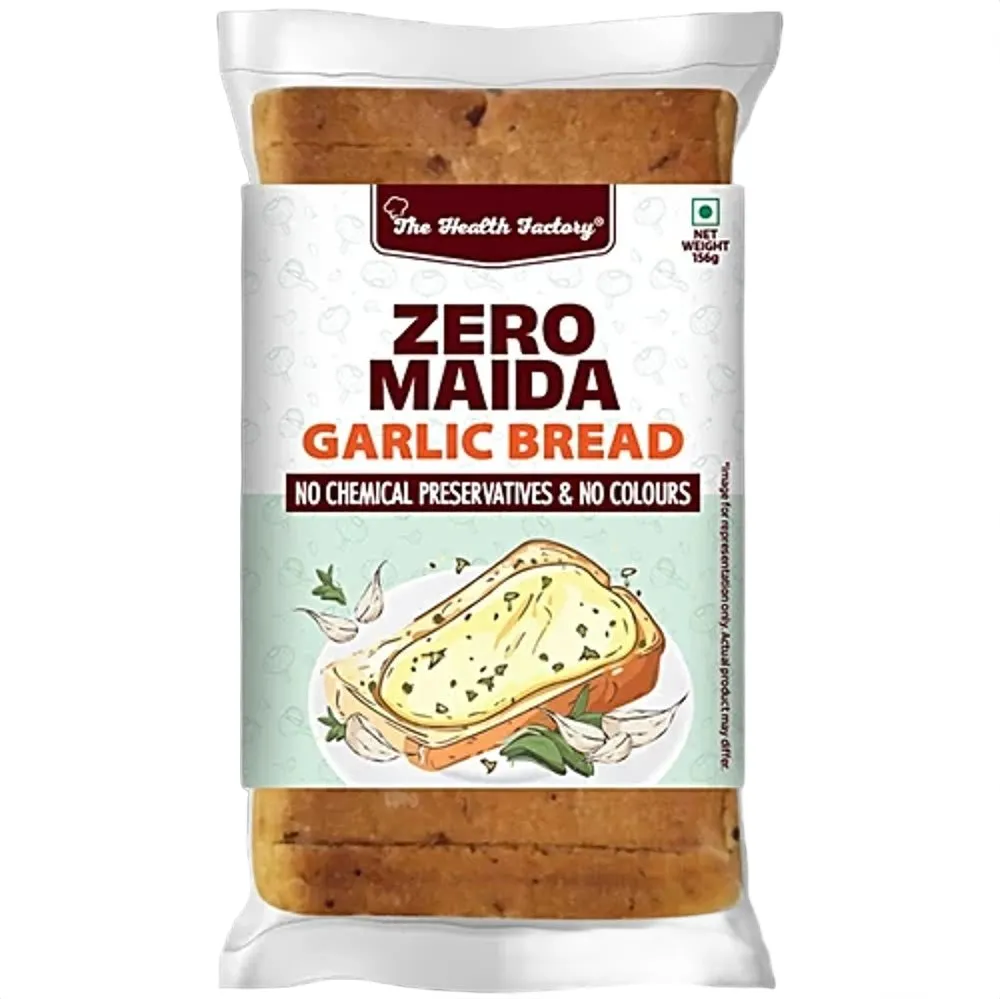The Health Factory Zero Maida Garlic 156G