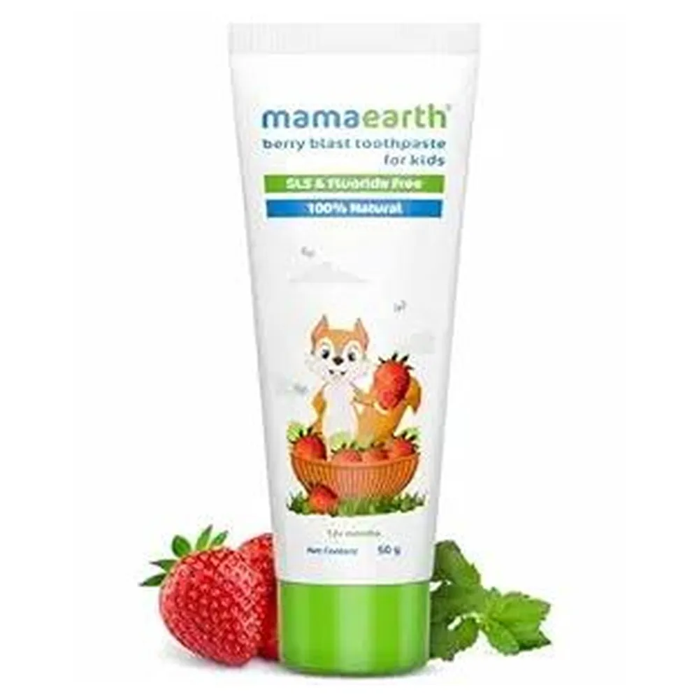 Mamaearth 100% Bery Blast Toothpaste50Gm
