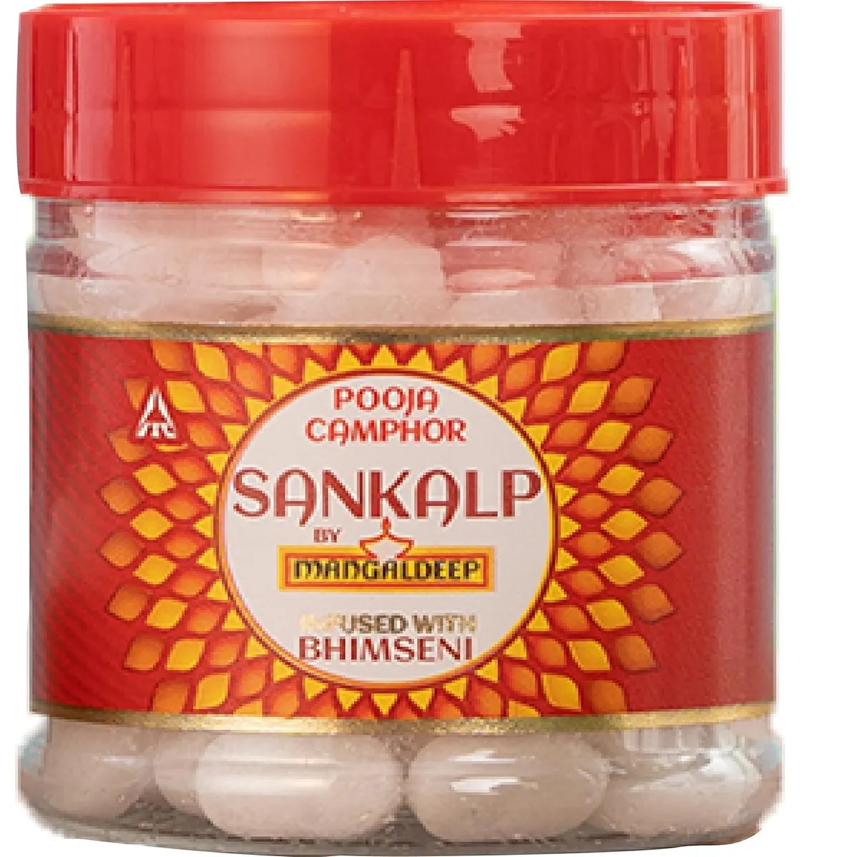 Mangaldeepsankalp Pooja Camphor 50G Jar
