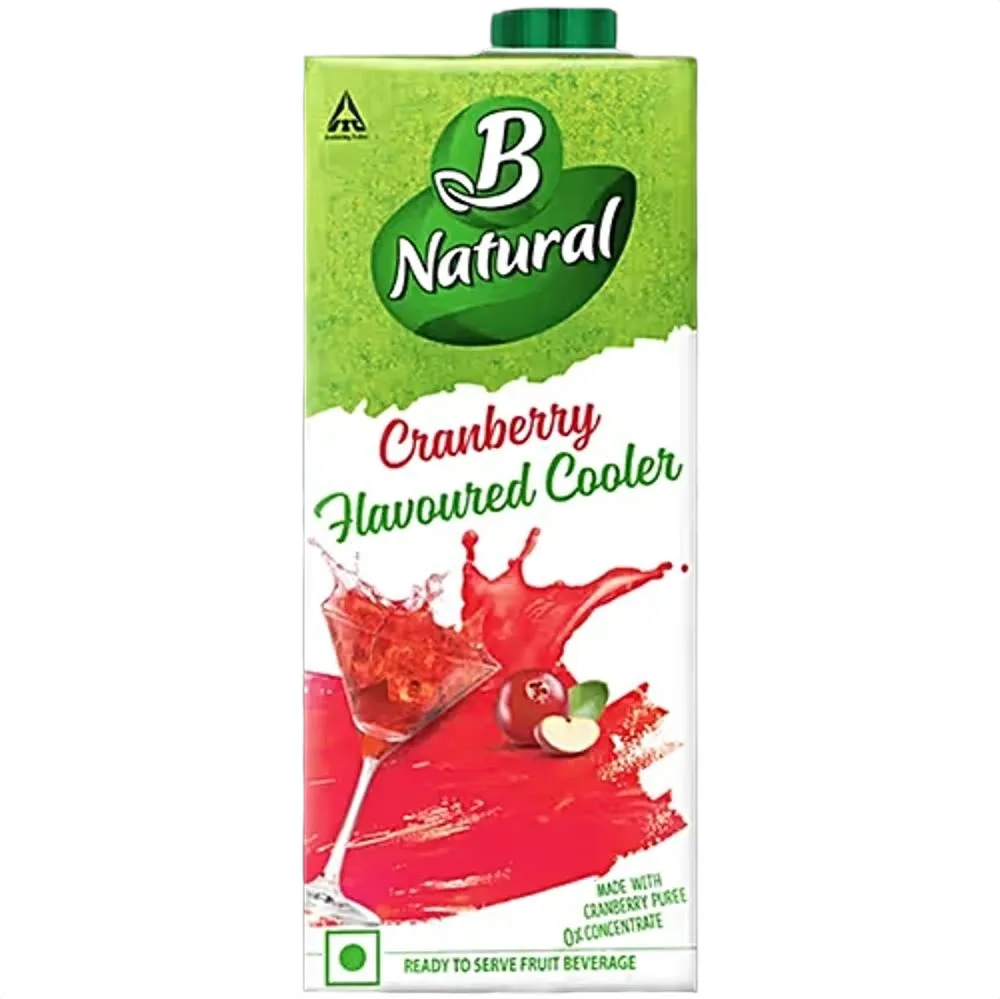 B Natural Cranberry Juice 1000Ml